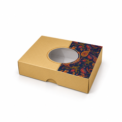 GL2 Diwali Purple Sweet Boxes 152 x 102 x 38mm – Gift Packaging