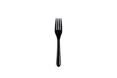 Black Heavy Duty Plastic Forks - Gafbros