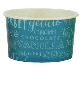 5oz Paper Ice Cream Tubs (Melody) - Gafbros