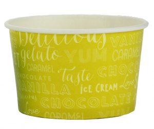 8oz Paper Ice Cream Tubs (Melody) - Gafbros