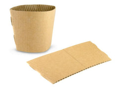 8-10oz Kraft Coffee Clutch Sleeve - Gafbros