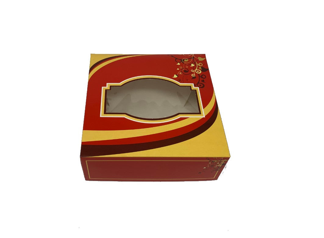 GL5 Red Sweet Boxes 152x152x76mm - Gafbros