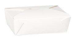 No3 White Food Boxes (69oz) - Gafbros
