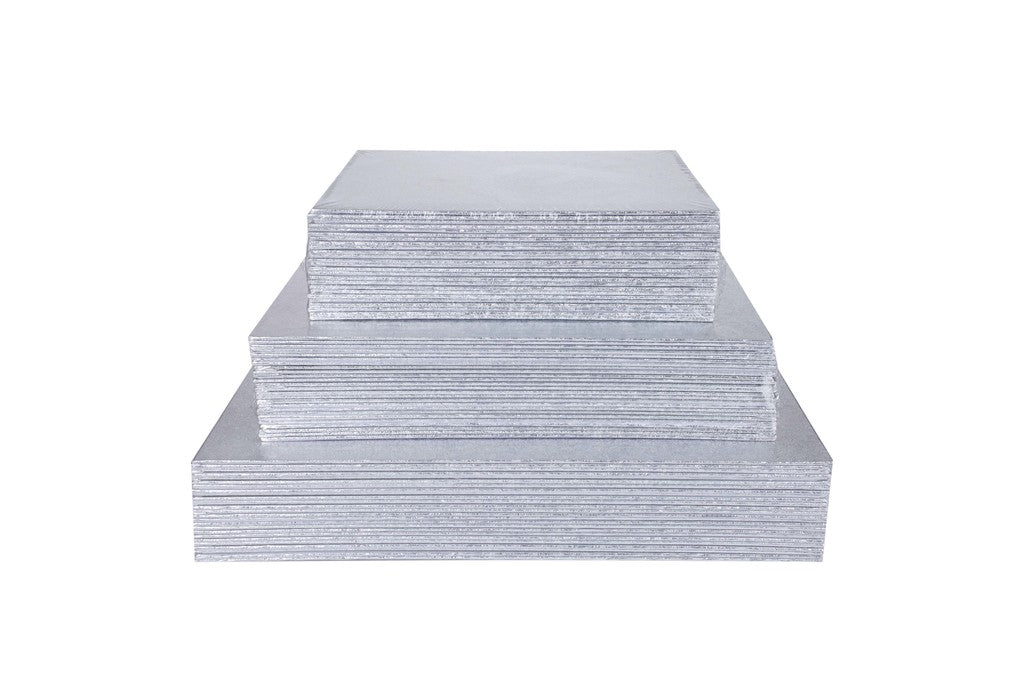14" Square Single Cake Boards - Gafbros