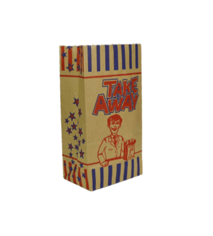 R8 Takeaway Grab Paper Bags - Gafbros
