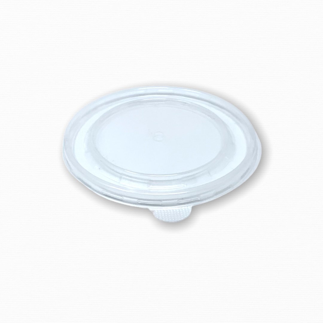 PP Lids for 1300ml Bio Kraft Salad Bowls (185L) - Gafbros