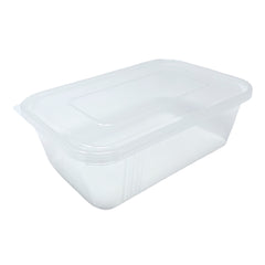 650ml Heavy Duty Microwave Container & Lids