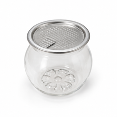 210ml Round Glass Cans With Aluminium SOT Lids  – Bubble Tea, Sweets & Snacks