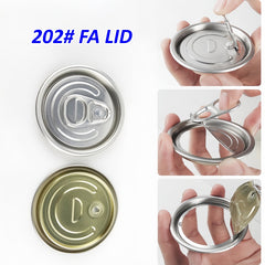 250ml rPET Cans With Aluminum SOT Lids