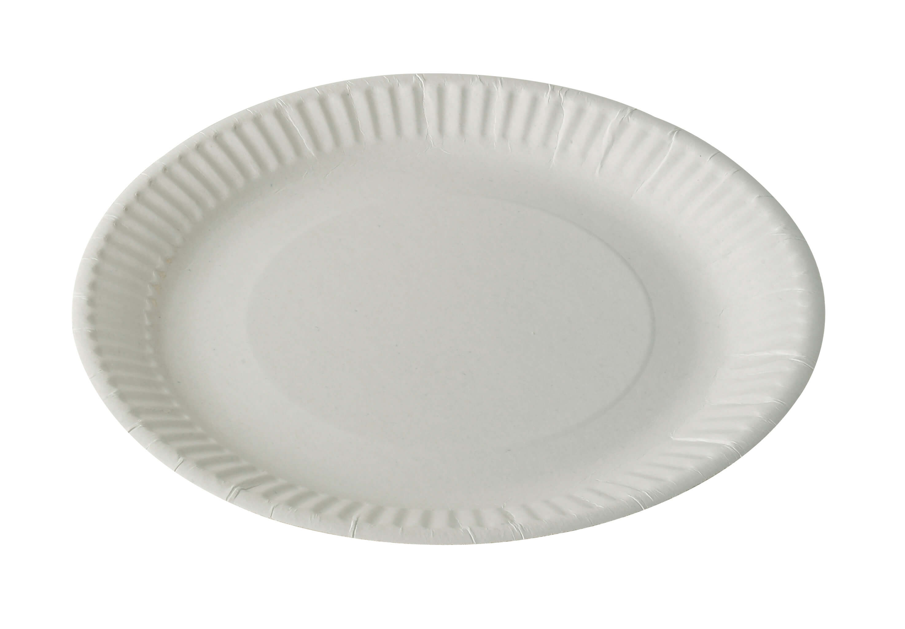 7'' inch 18cm Disposable Paper Plates Used for Catering and Food Takeaway