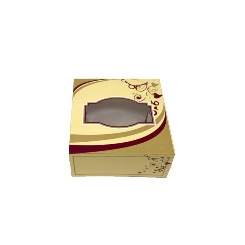 GL3 Cream Sweet Boxes 152x152x38mm - Gafbros