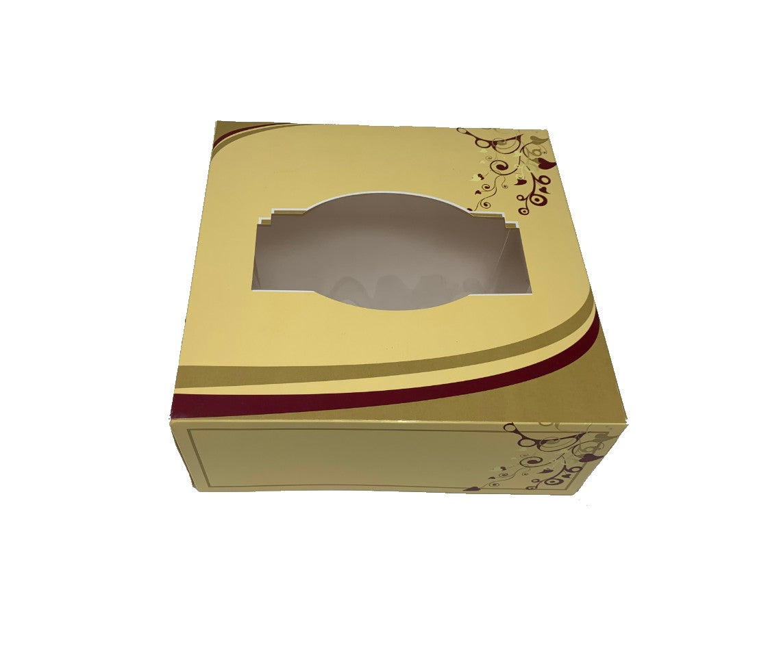 GL5 Cream Sweet Boxes 152x152x76mm - Gafbros