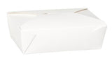 No3 White Food Boxes (69oz) - Gafbros
