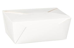 No4 White Food Boxes (98oz) - Gafbros