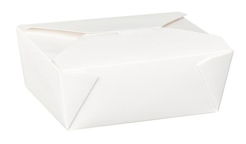 No8 White Food Boxes 46oz - Gafbros