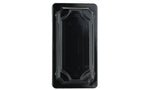Black Sushi Trays With Lids 165x90mm