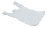 10 x 15 x 8 9mu White Vest Plastic Carrier Bags (Daisy) - Gafbros