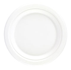 10" (26cm) Bagasse Compostable Plates - Gafbros