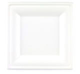 8" Bagasse Compostable Plates Square - Gafbros