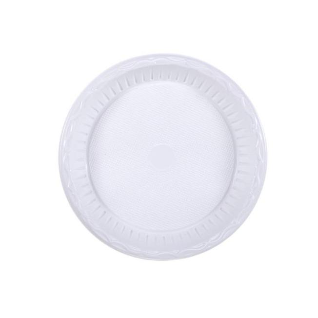 10" (26cm) Plastic Plates (Light Duty) - Gafbros