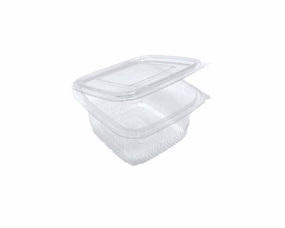 250cc Square Hinged Containers 113x113x42 - Gafbros