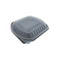 1 Compartment Microwave Meal Boxes & Dome Lids - Gafbros
