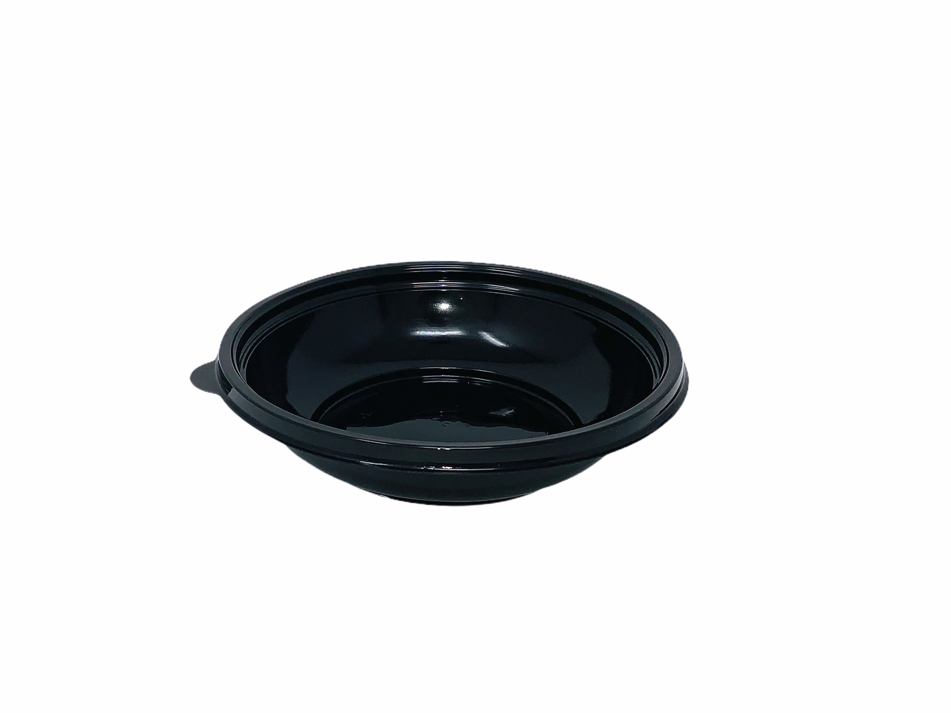 500ml Black Microwave Bowls With Lids
