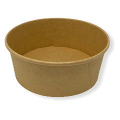 1300ml Bio Kraft Salad Bowls - Gafbros