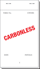 Pad 35 Single Sheet Carbonless Restaurant Pads - Gafbros