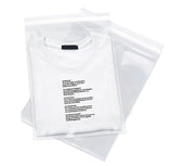 8 x 12 + 1.5 Polypropylene With Warning Notice And Self Adhesive Strip - Gafbros